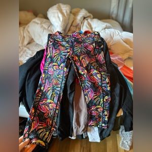 Constantly Varies gear knee length leggings size small